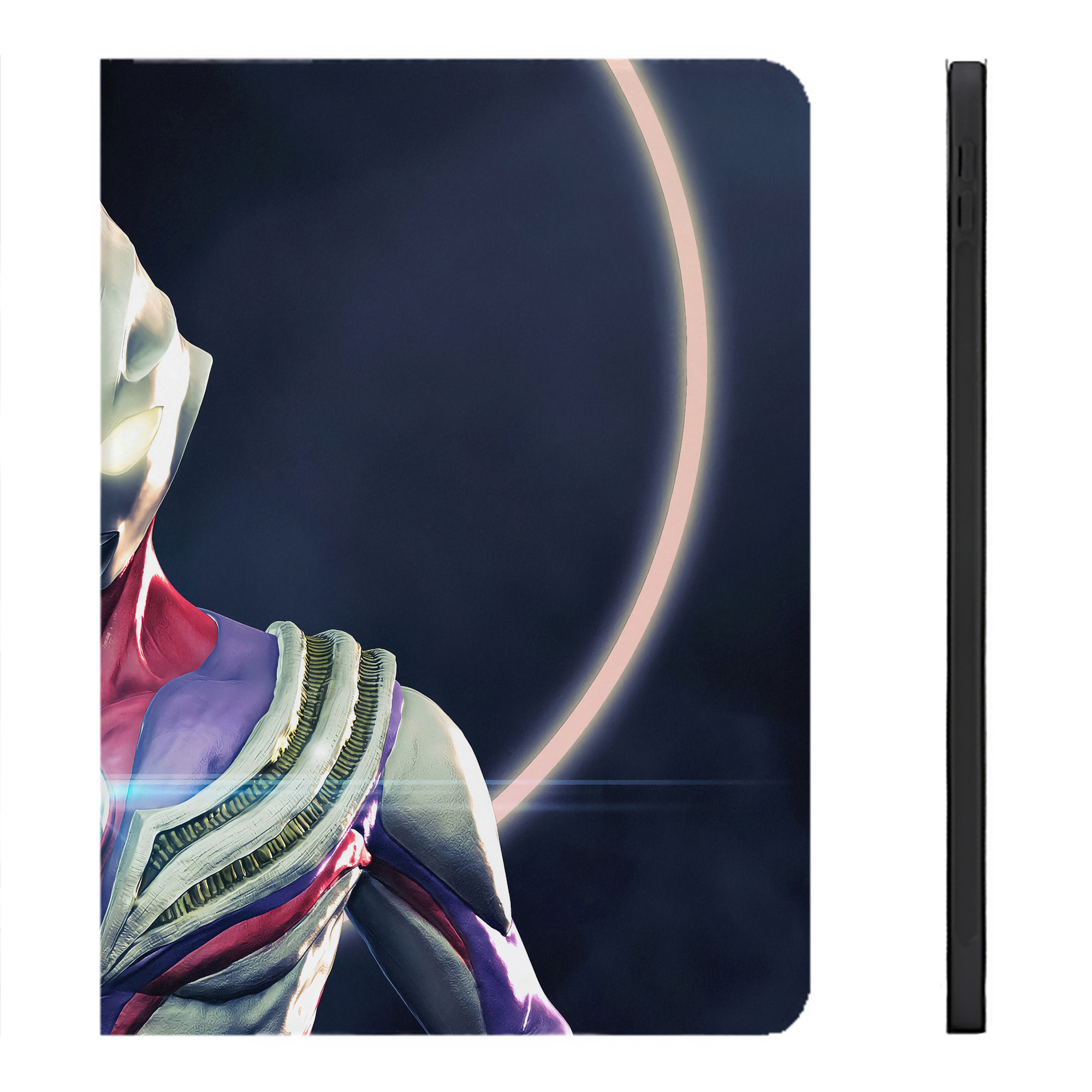 （画像用） ウルトラマン Ultraman IPadケース ペンホルダー付き ブックスタイルデザイン